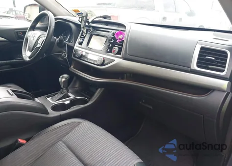 2014 Toyota Highlander Le Plus V6 z USA, uszkodzony, nr VIN 5TDZKRFH4ES032747